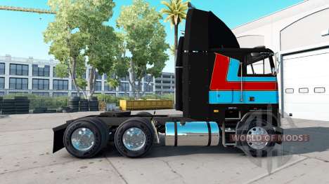 La peau André Bellemare sur le tracteur Freightl pour American Truck Simulator