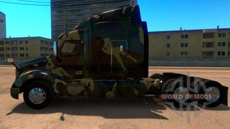 Haut Camouflage für Peterbilt 579 für American Truck Simulator