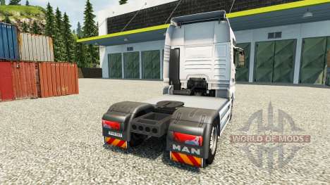 La peau Klaus Bosselmann sur le camion de l'HOMM pour Euro Truck Simulator 2