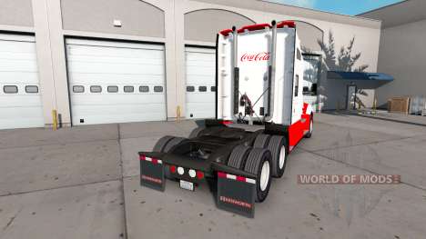 Haut Coca-Cola Kenworth-Zugmaschine für American Truck Simulator