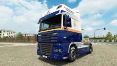 Flensburg Brasserie skin for DAF truck pour Euro Truck Simulator 2