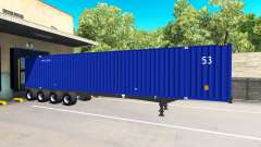 Der Sattelauflieger, Container 53 für American Truck Simulator