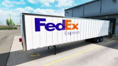 Skins UPS und FedEx für Anhänger für American Truck Simulator