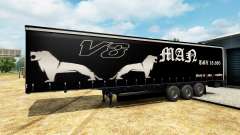 Trailer MAN V8 für Euro Truck Simulator 2