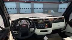 Die Luxus-Interieur in einem Peterbilt 579 für American Truck Simulator