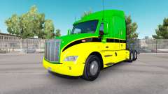 La peau de John Deere tracteurs Peterbilt et Kenworth pour American Truck Simulator