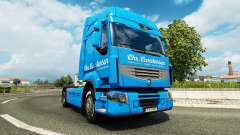 Carstensen de la peau pour Renault camion pour Euro Truck Simulator 2