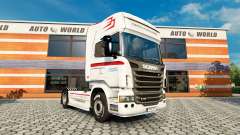 La peau Coppenrath & Wiese v1.1 sur le tracteur Scania pour Euro Truck Simulator 2