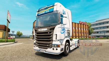 Intel peau pour Scania camion pour Euro Truck Simulator 2