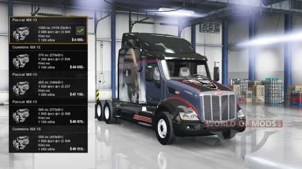 Moteur 1500 HP pour American Truck Simulator