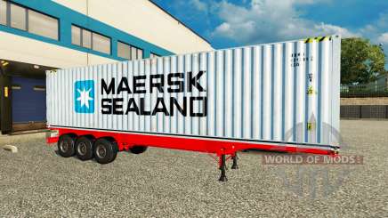 La Semi-Remorque Maersk Sealand pour Euro Truck Simulator 2