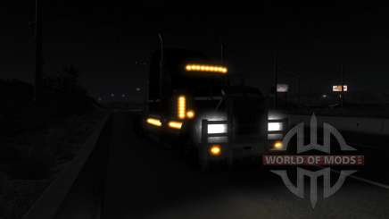 Realistische Beleuchtung (Real-Scheinwerfer Mod) für American Truck Simulator