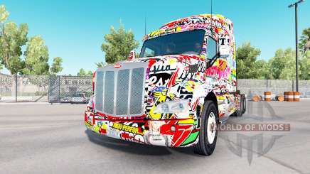 La peau Autocollant pour Peterbilt et Kenworth camions pour American Truck Simulator