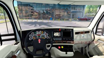 L'intérieur de luxe dans Kenworth T680 pour American Truck Simulator