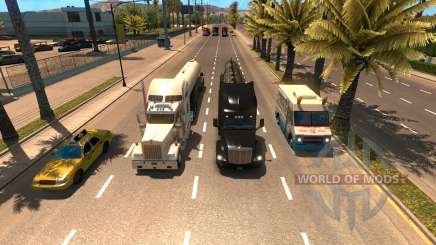 Plus de camions dans le trafic pour American Truck Simulator