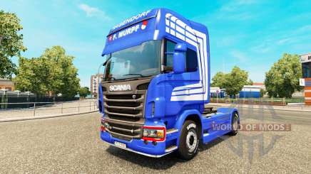 La peau F. MURPF AG camion Scania pour Euro Truck Simulator 2