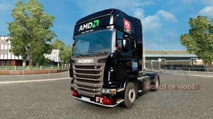 AMD FX de la peau pour Scania camion pour Euro Truck Simulator 2