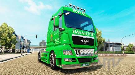 La peau de l'EMS Vechte sur le camion de l'HOMME pour Euro Truck Simulator 2