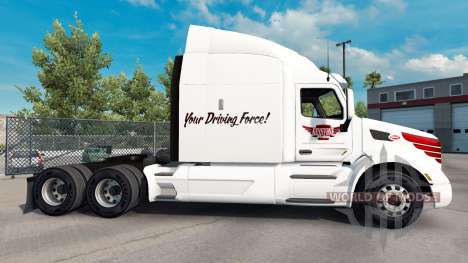Haut auf Keystone westlichen Peterbilt Zugmaschi für American Truck Simulator