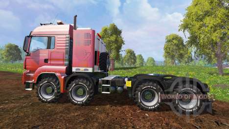 MAN TGS 41.570 8x8 Agrar v2.0 pour Farming Simulator 2015