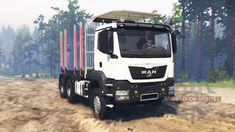 MAN TGS 26.480 pour Spin Tires
