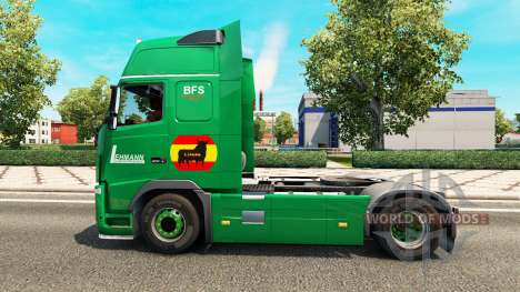 Lehmann skin for Volvo truck für Euro Truck Simulator 2