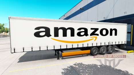 Haut Amazon auf den trailer für American Truck Simulator