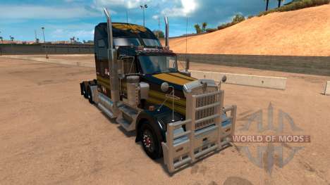 Kenworth W900 Golden Firebird Skin pour American Truck Simulator