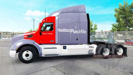 Pacifique sud, de la peau pour le camion Peterbi pour American Truck Simulator