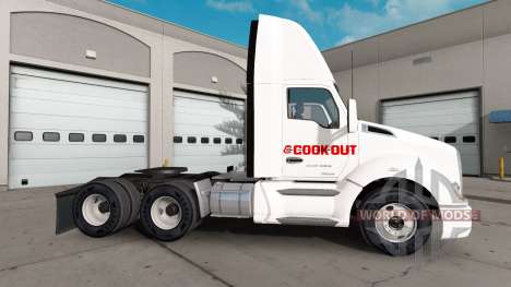 Peau Cuire sur un tracteur Kenworth pour American Truck Simulator