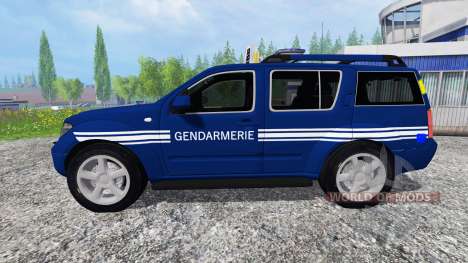Nissan Pathfinder Gendarmerie pour Farming Simulator 2015