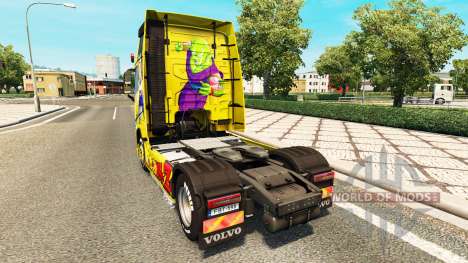 Peau de Dragon Ball Z pour Volvo trucks pour Euro Truck Simulator 2