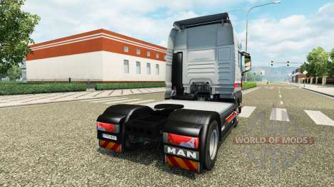 Audi skin für MAN-LKW für Euro Truck Simulator 2