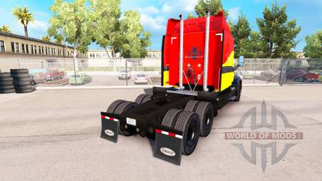 Santa Fe de la peau pour le camion Peterbilt pour American Truck Simulator