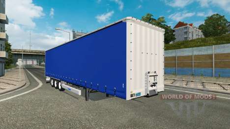 Rideau semi-remorque pour Euro Truck Simulator 2