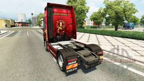 Weihnachts-skin für Volvo-LKW für Euro Truck Simulator 2