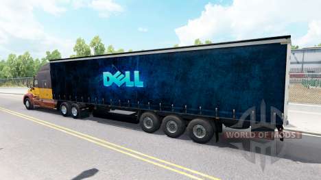 Dell Haut auf den trailer für American Truck Simulator