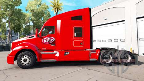 Haut Dr Pepper auf einem Kenworth-Zugmaschine für American Truck Simulator