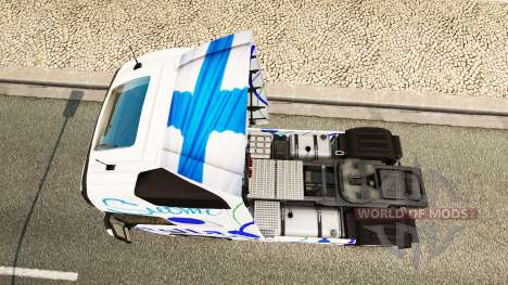 Itella skin für Volvo-LKW für Euro Truck Simulator 2