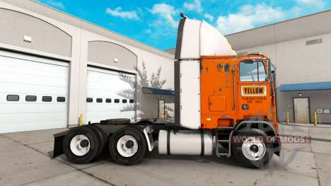 Peau Jaune Frayeur Système sur le tracteur Freig pour American Truck Simulator