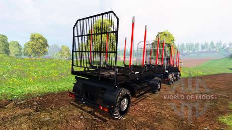 KamAZ-45143 [bois] pour Farming Simulator 2015