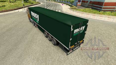 La peau Mosy sur semi-remorque pour Euro Truck Simulator 2