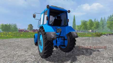 MTZ-82 [bleu] pour Farming Simulator 2015