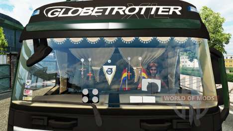 Aktualisiert Innenraum Volvo FH für Euro Truck Simulator 2