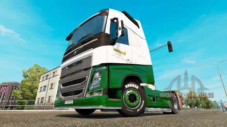 Marti de la peau pour Volvo camion pour Euro Truck Simulator 2