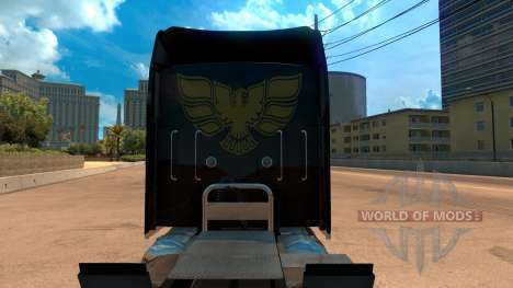 Kenworth W900 Golden Firebird Skin pour American Truck Simulator