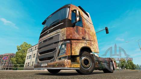 Haut auf die Nebula Grunge-Volvo trucks für Euro Truck Simulator 2