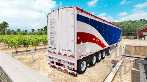 Le Wilkens Le Plancher De Marche De La Semi-Remo pour American Truck Simulator