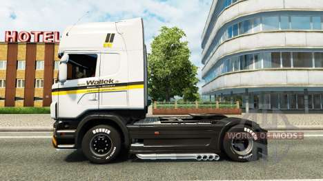 Wallek de la peau pour Scania camion pour Euro Truck Simulator 2