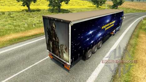 Wiking Transport skin für den Volvo truck für Euro Truck Simulator 2